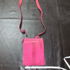 Coach Crossbody in Hot Pink